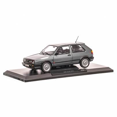 Volkswagen Golf 2 GTI 1990, macheta auto,  scara 1:18, gri, Norev