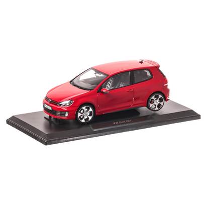 Volkswagen Golf 6 GTI 2009, macheta auto scara 1:18, rosu, window box, Norev