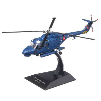 Westland Lynx MK.90 Danemarca 1971, macheta elicopter scara 1:72, albastru, Atlas