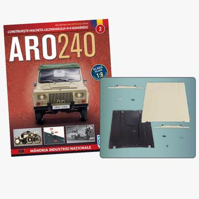 Macheta ARO 240 kit construibil Eaglemoss nr. 2