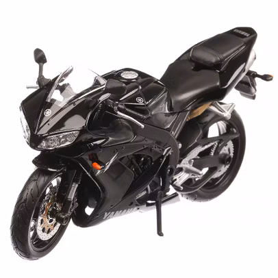 Yamaha YZF-R1 2004 , macheta motocicleta, scara 1:12, negru, Maisto-2