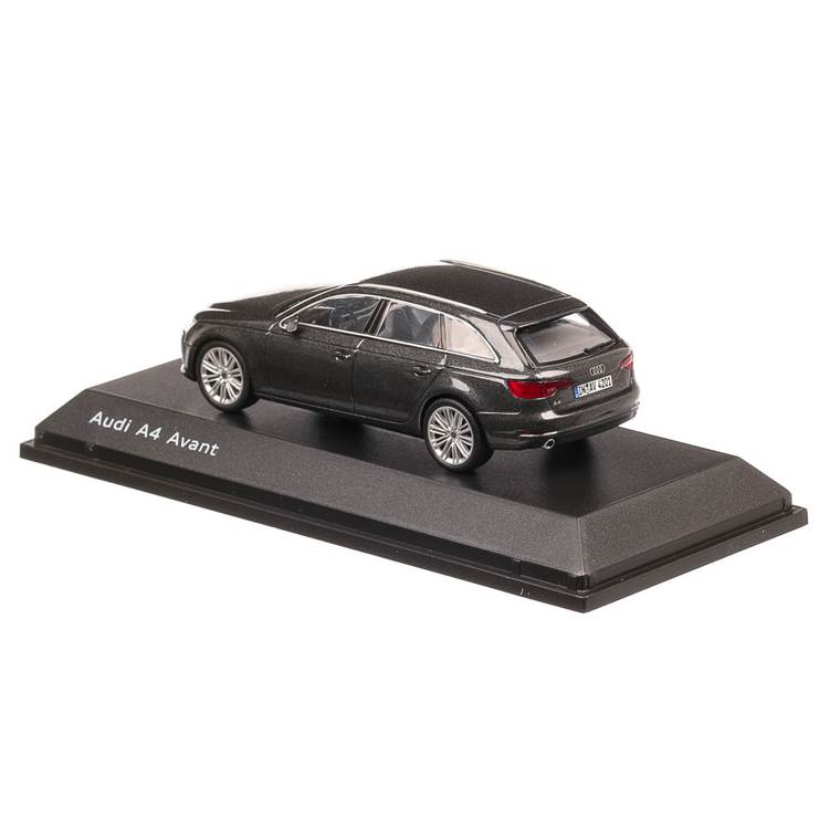 Audi A4 Avant 2015, macheta auto scara 1:43, gri, Norev