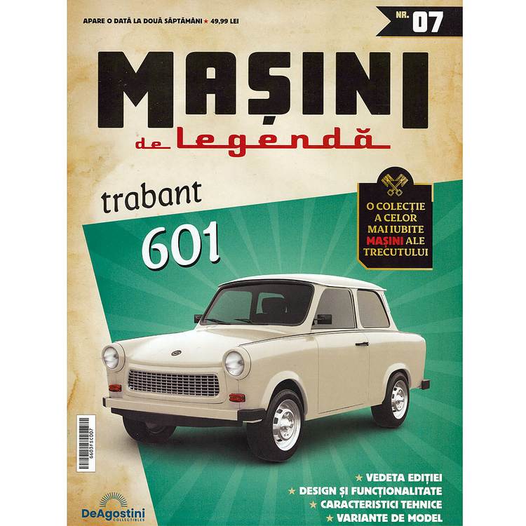Mașini de Legendă Nr.7 – Trabant 601 Universal 1:43 DeAgostini