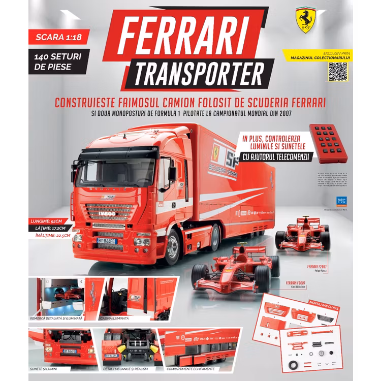 Abonament Ferrari Transporter F1 2007 - Iveco Stralis - Pachet 1