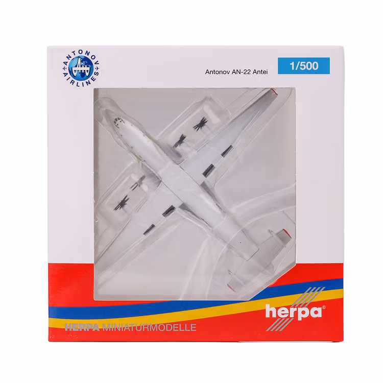 Antonov AN-22 Antei UR-09307 1:500 – Macheta Avion Antonov