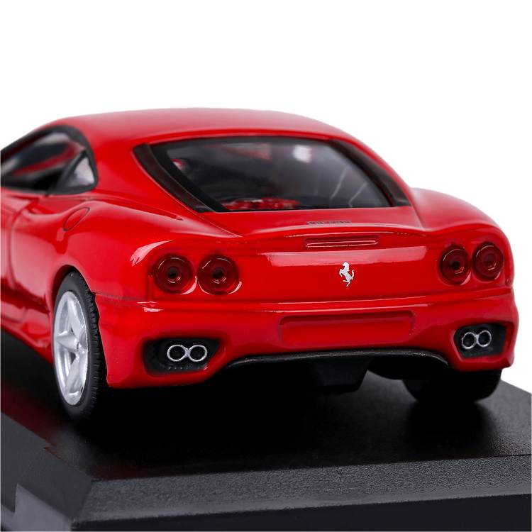 Modellino in miniatura Ferrari 360 Modena 1/18 Burago Modena ngt fia gt monza 2001