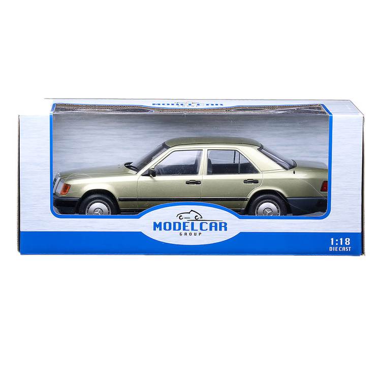 MERCEDES 200D W124 vert métallisé 1/18