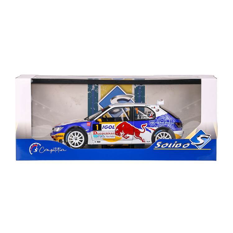 Macheta Peugeot 306 Maxi No.1 Loeb 1:18 - Solido Rally Edition