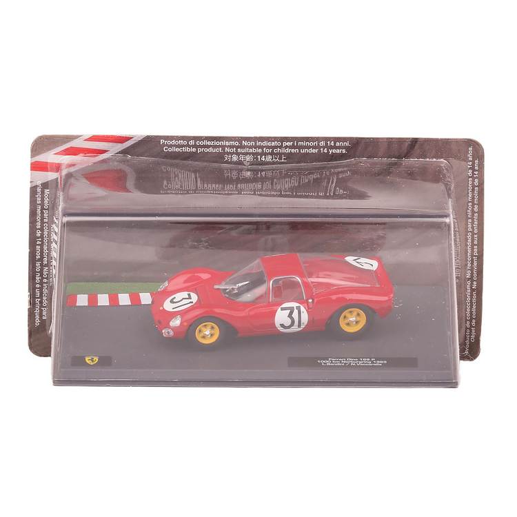 Macheta Auto Ferrari Dino 166P Coupe No.31 1000km Nürburgring 1965