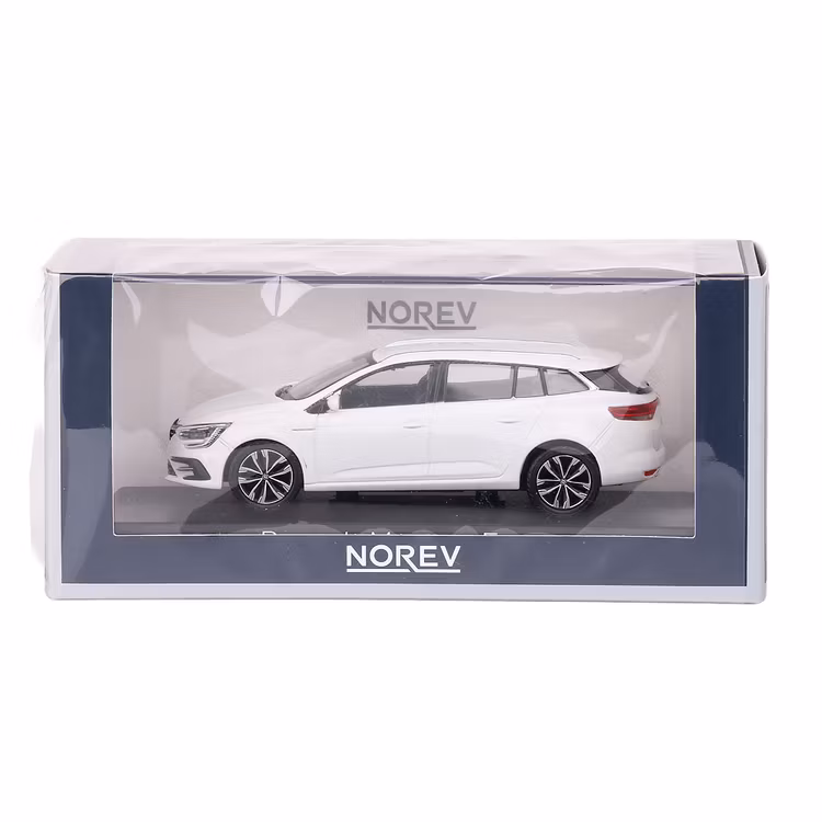 Miniature Voiture 1/43 Norev - Renault Megane Estate 2020 Blanche, édition Limitée