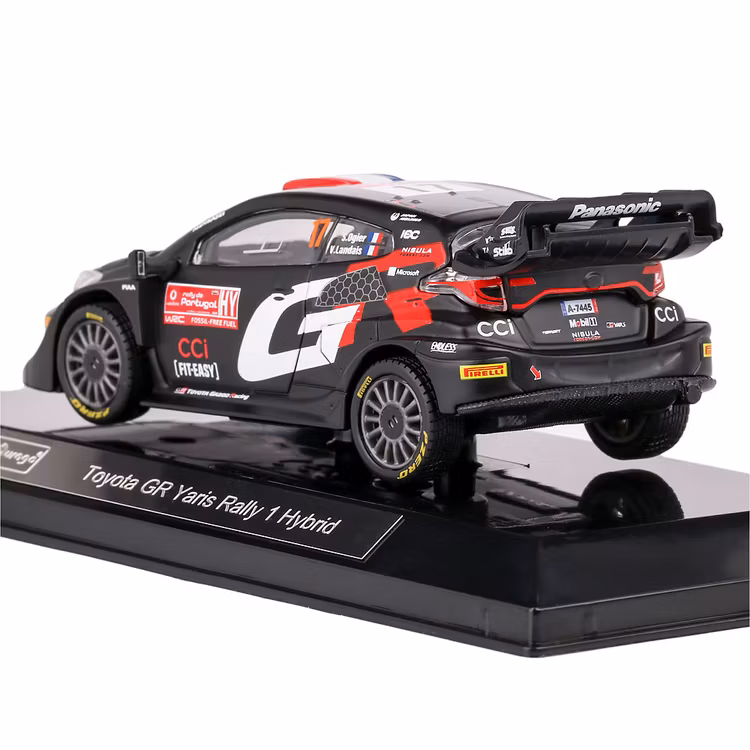 Macheta Toyota Yaris GR Rally1 N17 WRC 2024 Ogier 1:43 Bburago