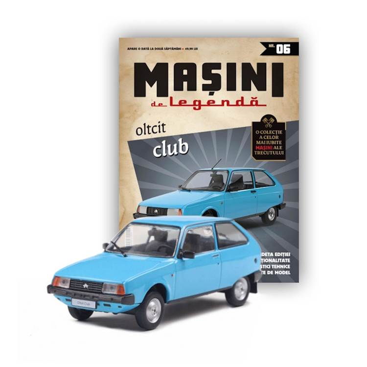 Mașini de Legendă Nr.6 – Oltcit Club 1:43 DeAgostini