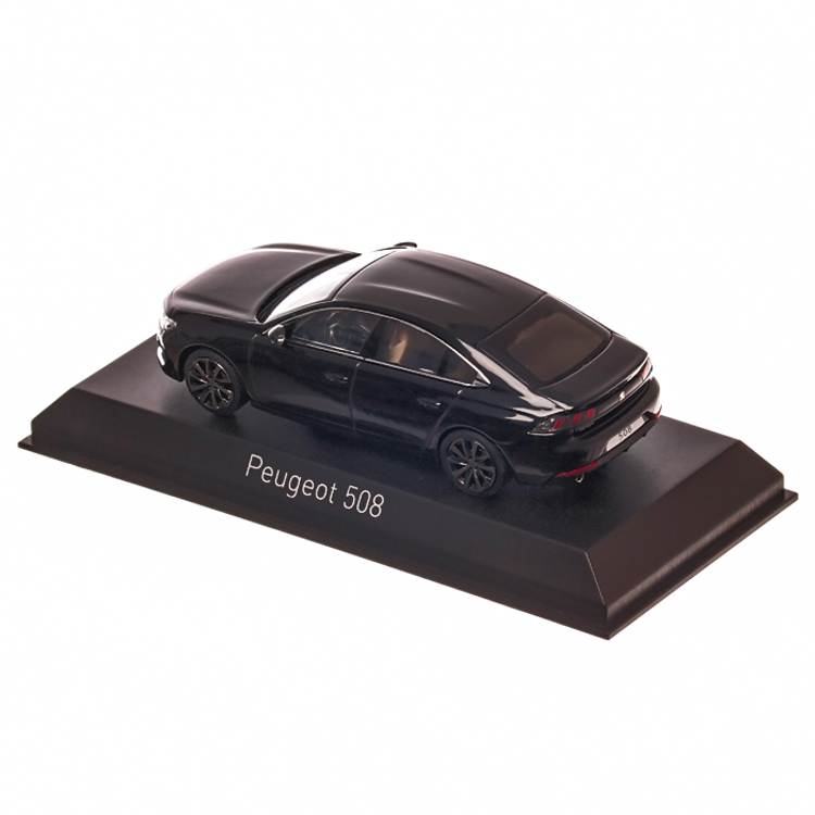 Peugeot 508 2018, scara 1:43, negru, Norev