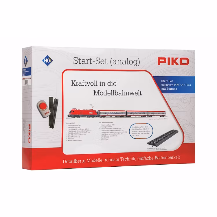 Set Tren Electric HO PIKO 97947 – Taurus OBB si Vagoane Calatori