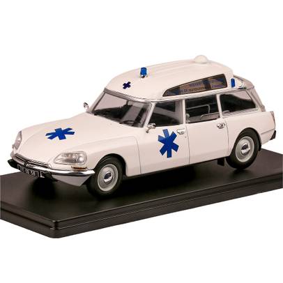 Macheta ambulanta Citroen DS20 Break 1974 alb 1:24