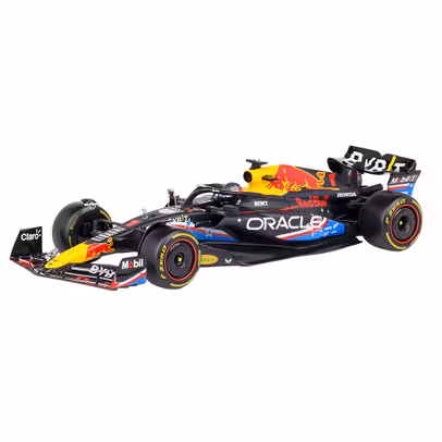 Macheta F1 Red Bull RB19 No.1 Verstappen GP Austin 2023 1:18 - vedere 3/4 stanga fata
