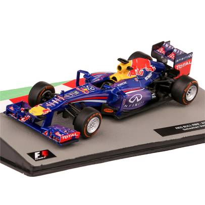 Macheta monopost Infiniti Red Bull RB9 F1 #1 Sebastian Vettel World Champion 2013 1-43