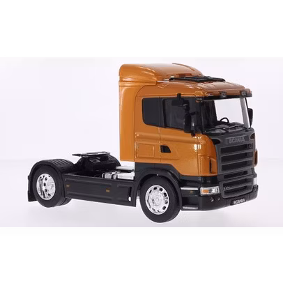 Macheta cap tractor Scania R470 2009 scara 1:32 alb