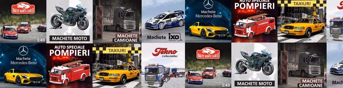 Machete auto de colecție