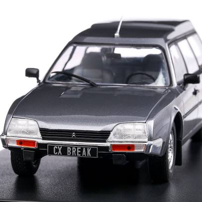 Citroen CX Break 1981, scara 1:24, gri metalizat, White Box