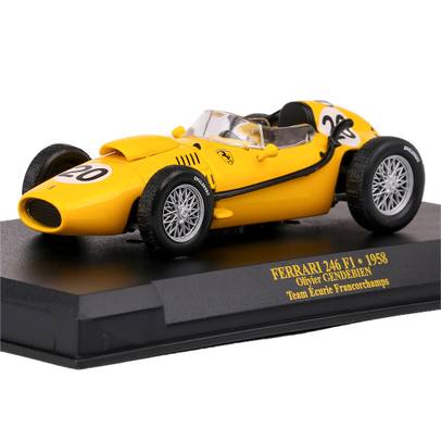 Macheta auto Ferrari F1 Dino 246 No.20 Olivier Gendebien 1958 1:43