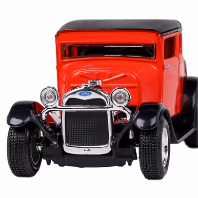 Macheta auto Ford Model A Hot Rod 1929 scara 1:24 rosu