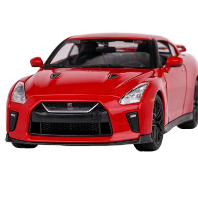 Macheta auto Nissan GT-R 2017 rosu scara 1:24