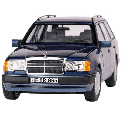 Macheta auto Mercedes-Benz T-Modell S124 1:18 Norev - vedere frontala