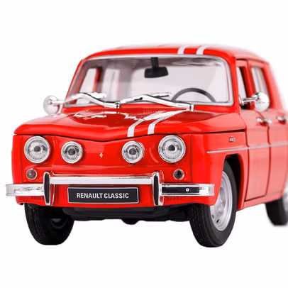 Renault R8 Gordini 1965, macheta auto, scara 1:24, rosu, Welly-2