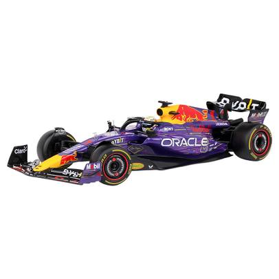Macheta F1 Red Bull RB19 No.1 Verstappen GP Vegas 2023 1:18 - vedere 3/4 stanga fata 