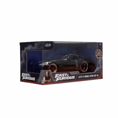 Macheta Lettys Dodge Viper SRT Fast and Furious 1-32 Glossy Black Jada Toys