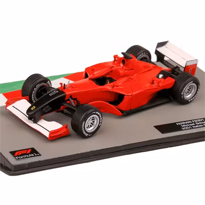 Macheta monopost Ferrari F2001 #1 F1 Michael Schumacher 2001 rosu 1:43