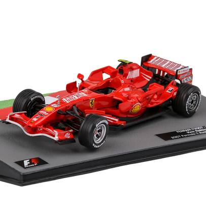 Macheta monopost Ferrari F2007 #6 F1 Kimi Raikkonen 2007 rosu 1:43