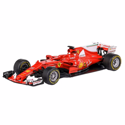 Macheta monopost Ferrari SF70H F1 No.5 Vettel 2017 rosu 1:24
