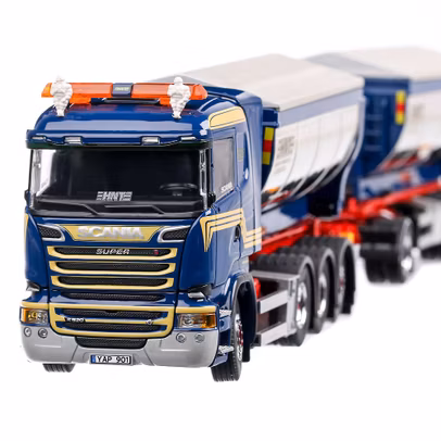 Scania R-Streamline 2009, 3+2 axe, 1:50, Tekno
