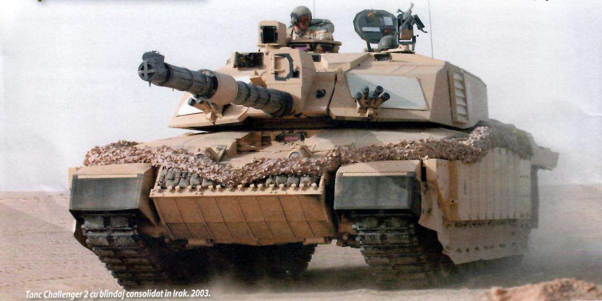Tancul principal de lupta Challenger 2