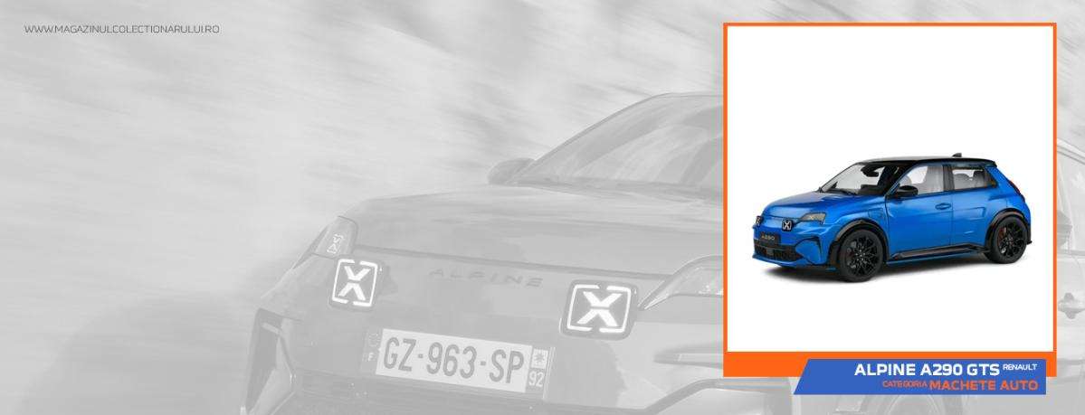Micutul sportiv in varianta de performanta franceza: Alpine A290 GTS