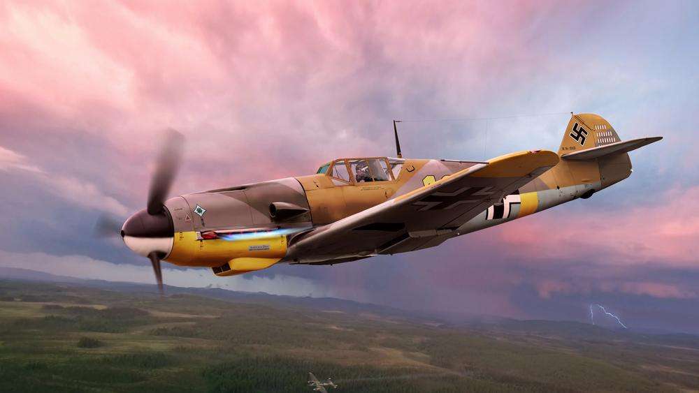 Cel mai letal avion de vanatoare din istorie: Messerschmitt BF109