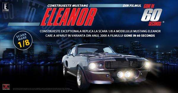 De la film la realitate sub forma de macheta construibila: Mustang Eleanor