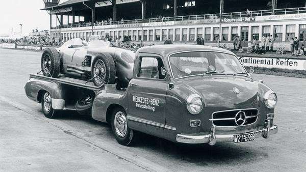 "Platforma" puternica si unica construita de Mercedes Benz