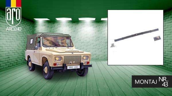 Macheta ARO 240 - Numarul 43