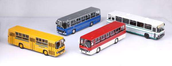 Istoria unui autobuz nostalgic si machetele replicate dupa acesta: Ikarus 250/260