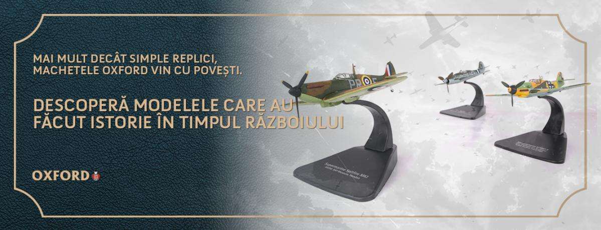 Zborul istoriei la scară redusă - Oxford Diecast