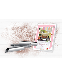 Prajituri din toata lumea Nr.15 - Deserturi la pahar + Set de trei forme pentru rulouri