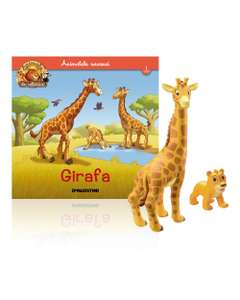 Nr. 1 - Girafa - Animale din Salbaticie - Revista + Figurine De Agostini