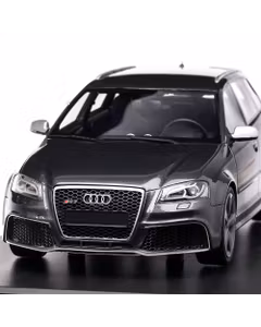 Audi A3 RS3 2011, macheta auto, scara 1:18, gri metalizat, DNA Collectibles - Resigilat