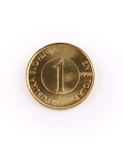 Bani de pe mapamond nr. 8 - 1 TOLAR SLOVENIA - 5 PIASTRI EGIPT