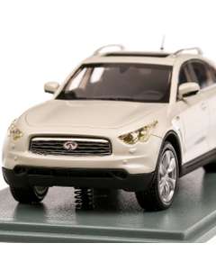 Infiniti FX50S 2010, macheta suv, scara 1:43, alb, Neo