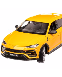 Macheta suv Lamborghini Urus 2018, scara 1:24, galben, Welly - Resigilat