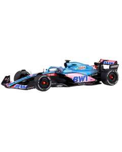 Macheta auto Alpine A522 F1 Alonso GP Monaco 2022 blue 1:18